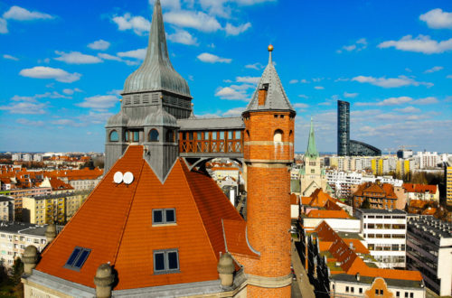 Water Tower and Sky Tower Wroclaw