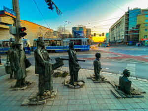 The Sculpture of Anonymous Pedestrian