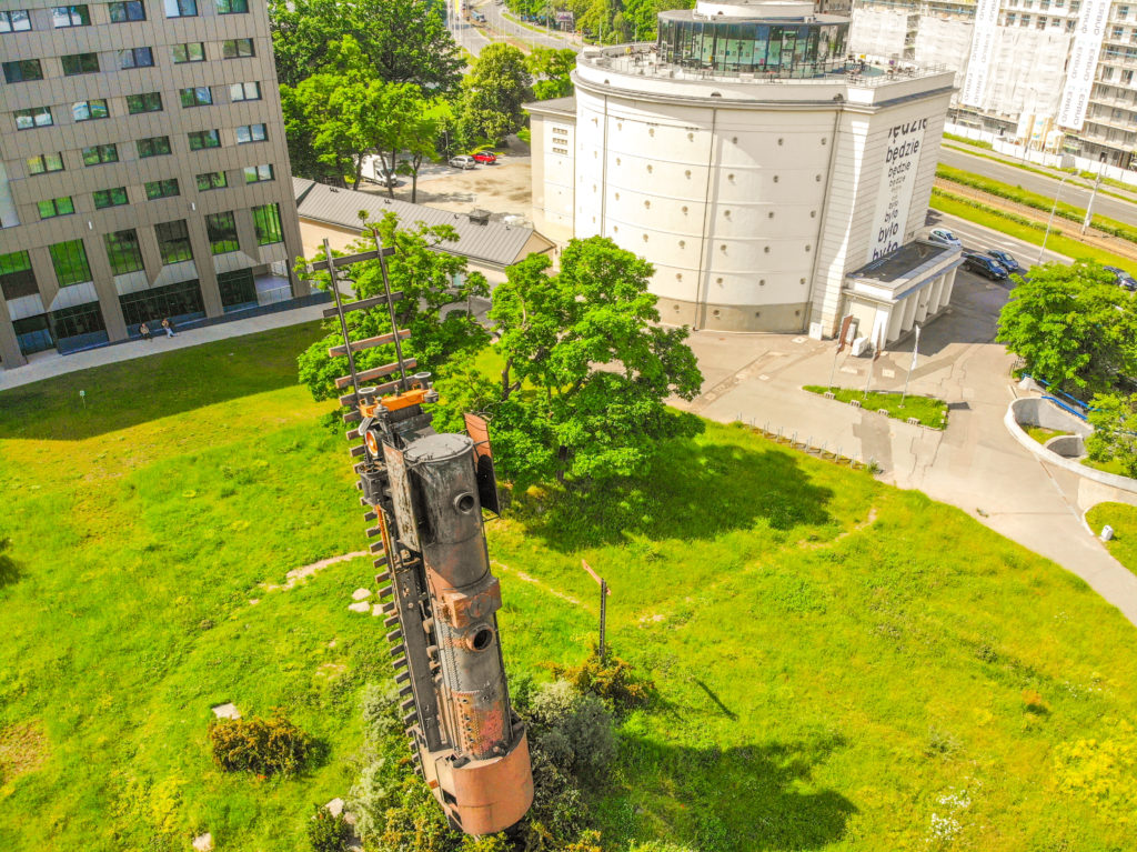 The Rooftop Cafe from the contemporary museum Wroclaw