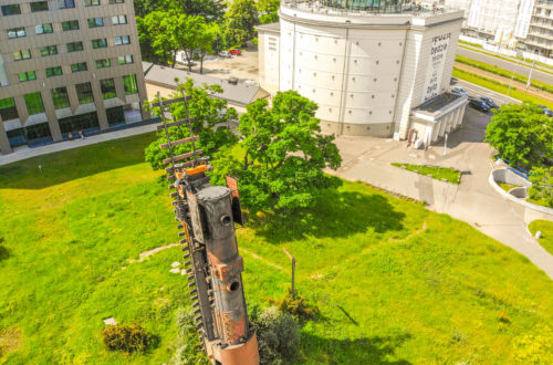 The Rooftop Cafe from the contemporary museum Wroclaw