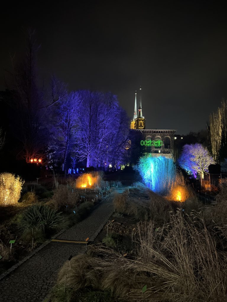 Botanischer Garten Breslau Lasershow