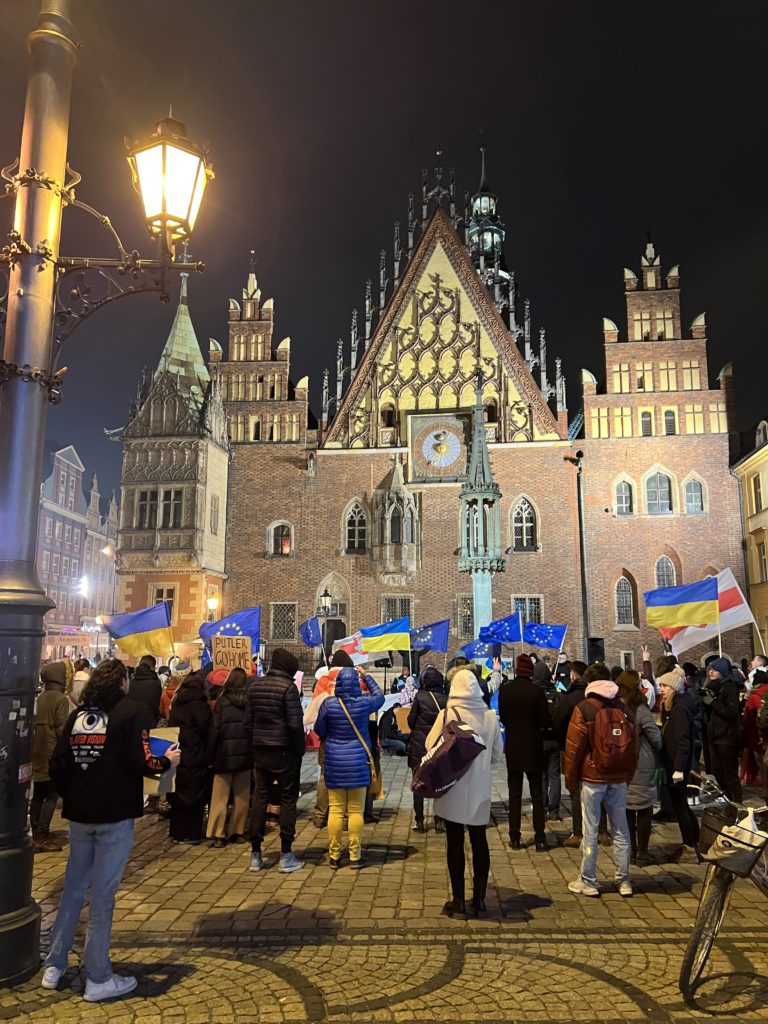 Ukrainian Peace Demonstration in Wroclaw