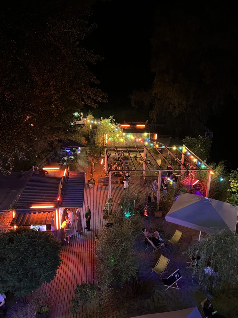 Odra Pany Beach Bar Wroclaw By Night