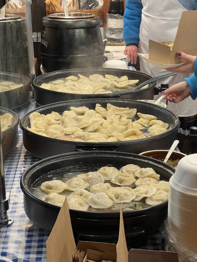 Pierogi Weihnachtsmarkt