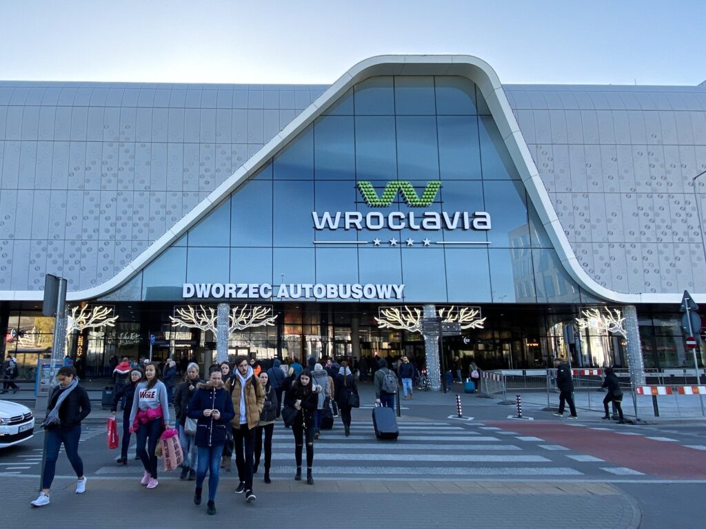 Wroclaw by bus