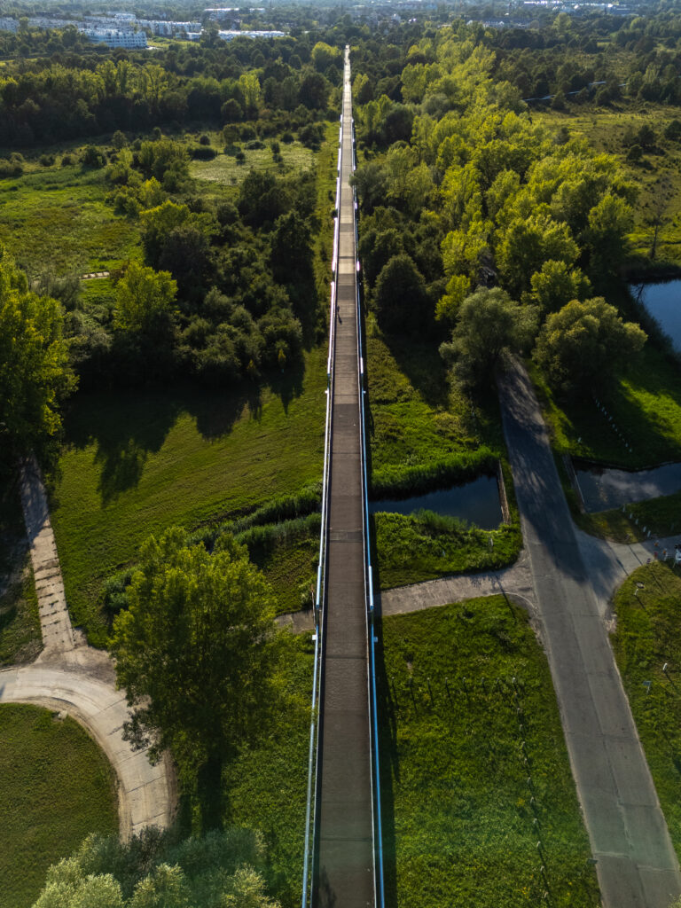 Die Kilometerbrücke Breslau - längste Fußgängerbrücke Europas