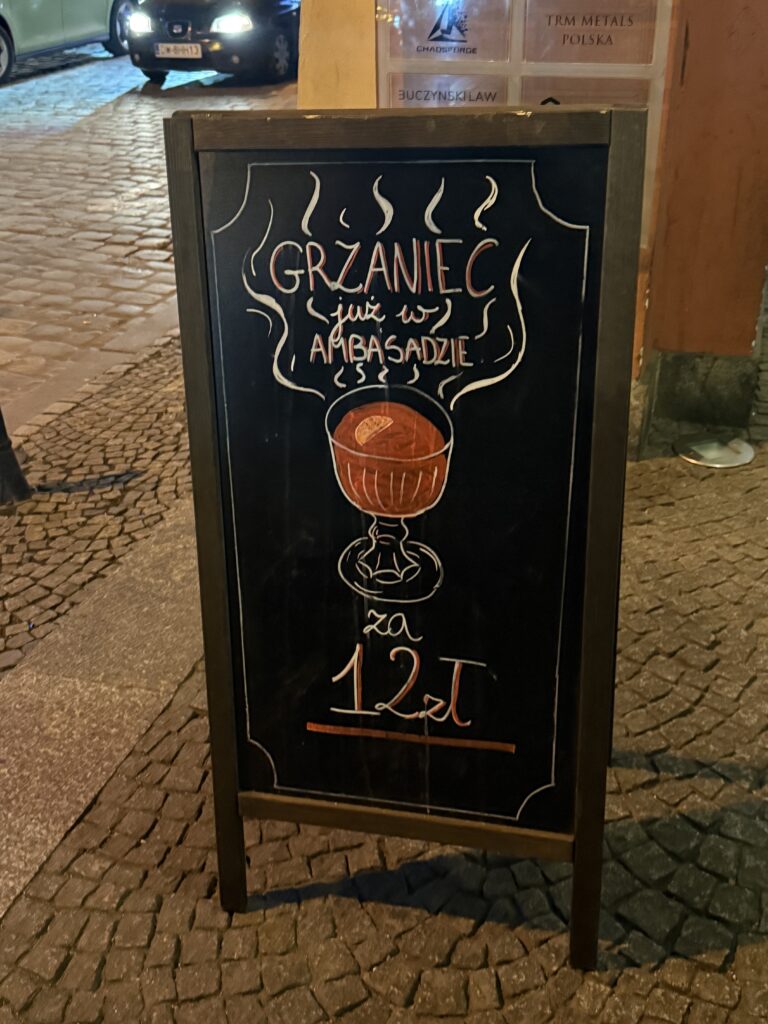 Glรผhwein in Breslau