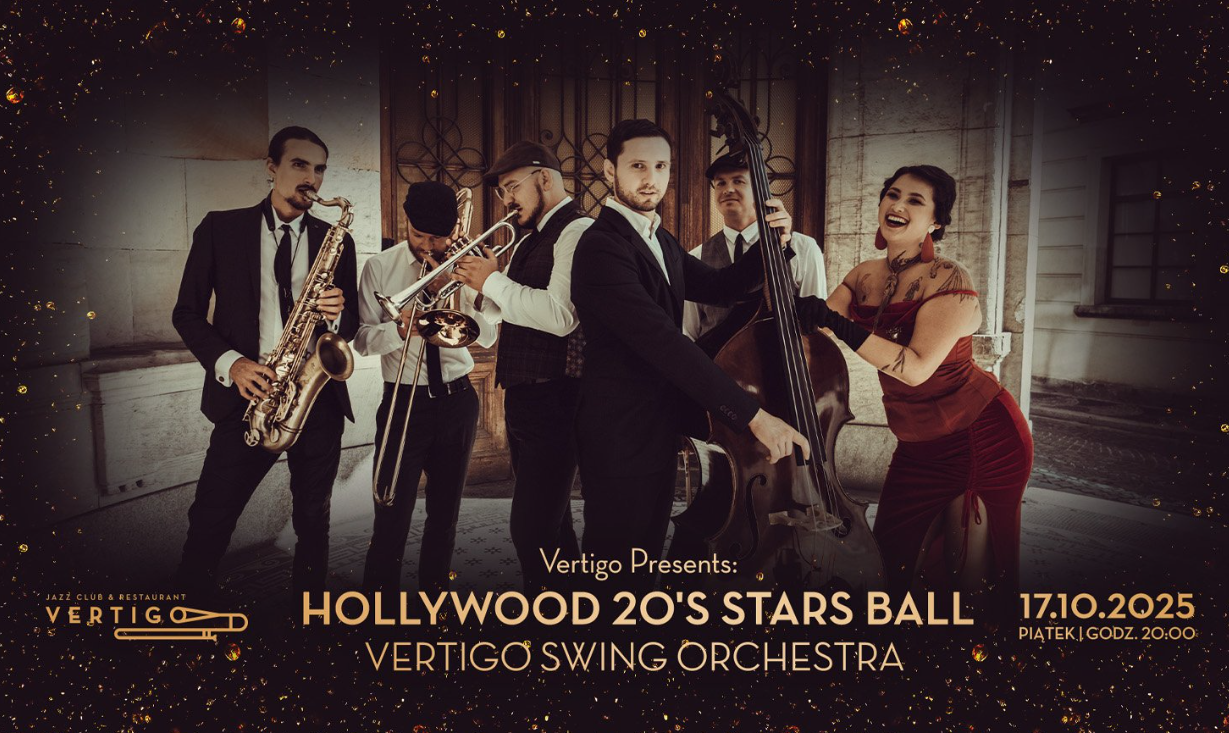 All Hollywood 20’s Stars Ball with Vertigo Swing Orchestra — A Vintage Night to Remember