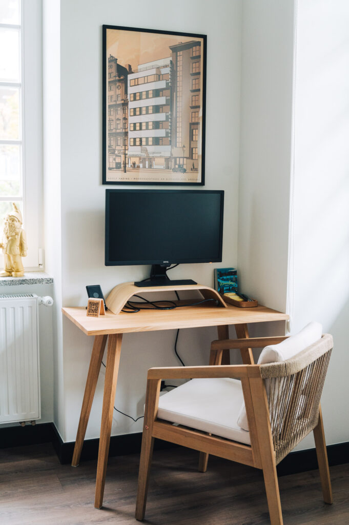 Ferienwohnung Breslau Arbeitsecke