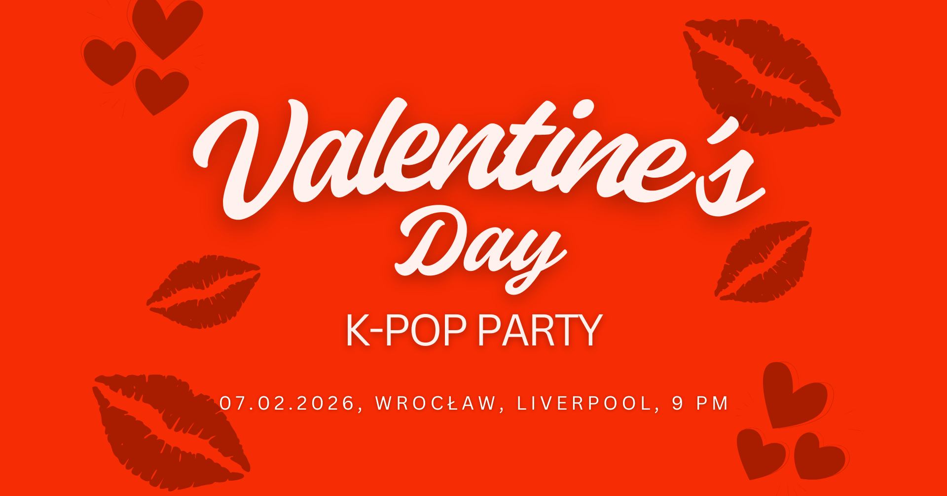 K-POP PARTY Valentine's Day Edition