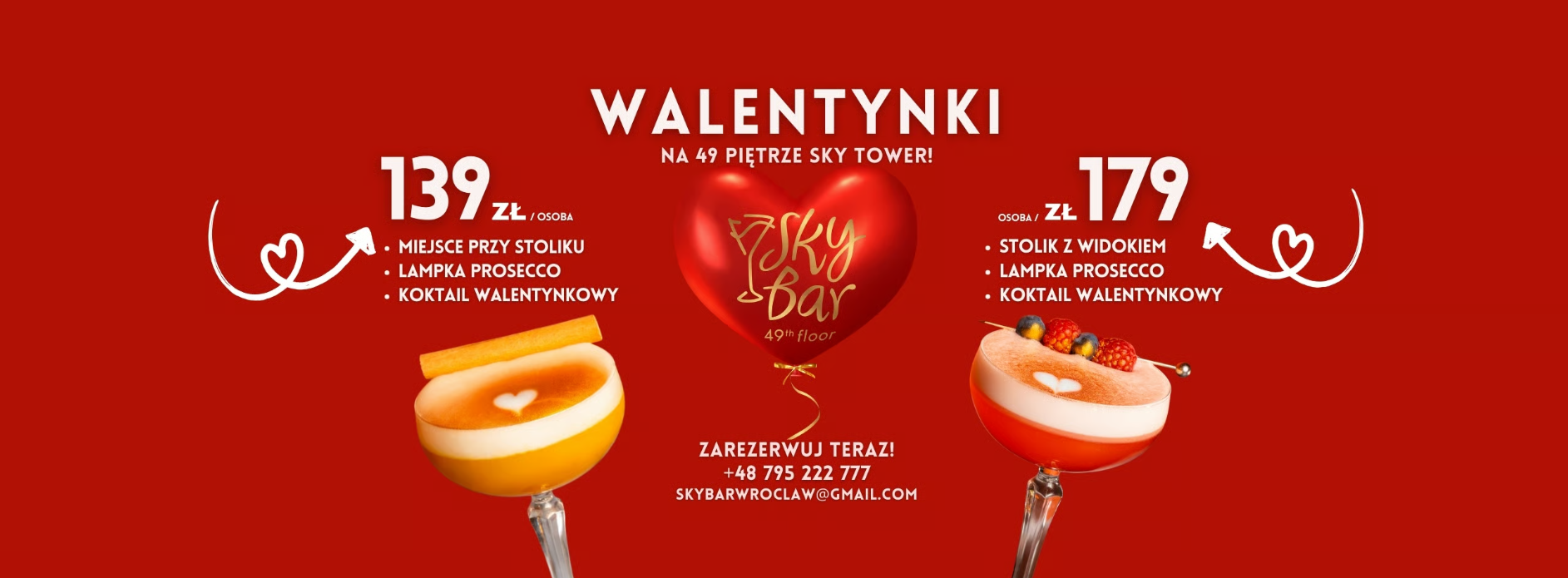 Valentine’s on the 49th Floor