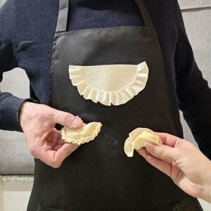 Mirko making Pierogi