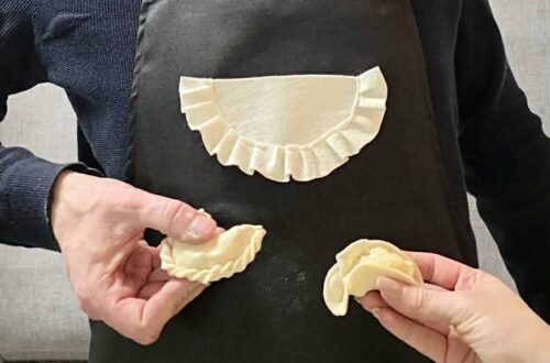 Mirko making Pierogi